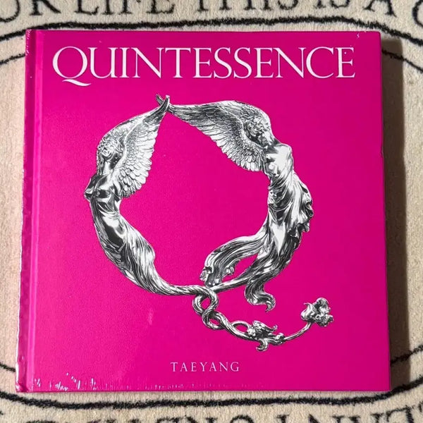 [BUNJANG] BIGBANG Taeyang Quinsterence Album (Pink, Sealed) / 미개봉 빅뱅 태양 퀸터센스 퀸테센스 앨범 핑크