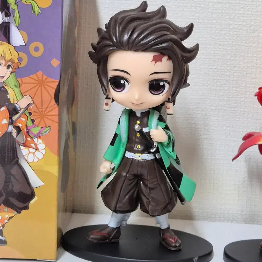 [BUNJANG] Demon Slayer Tanjiro & Rengoku Figure Bundle Set / 귀멸의 칼날 피규어 탄지로 렌고쿠