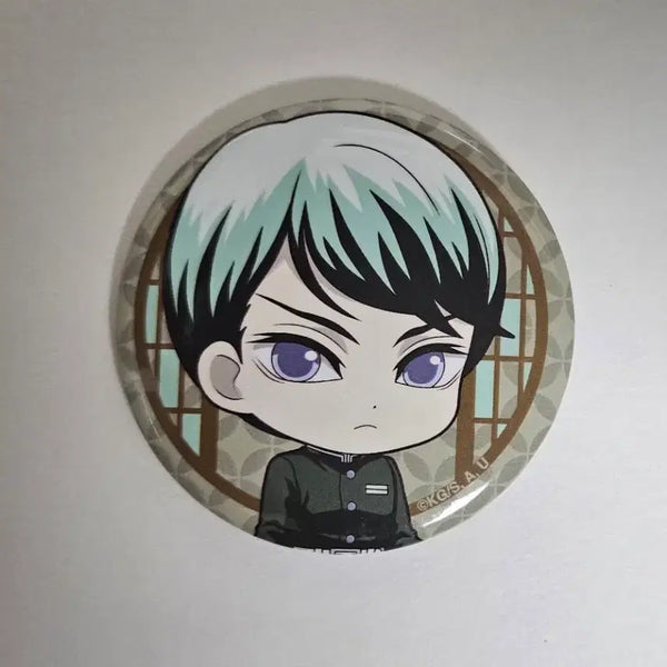 [BUNJANG] Demon Slayer Yushiro Can Badge / 귀멸의칼날 유시로 캔뱃지