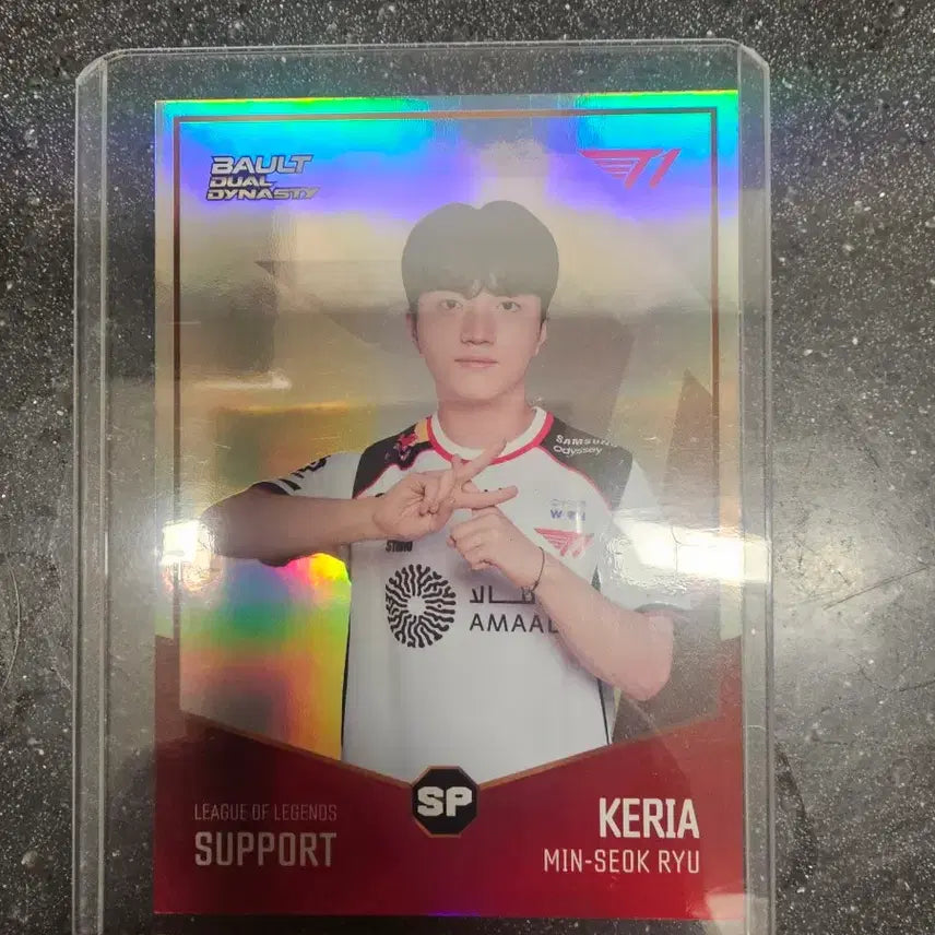 [BUNJANG] T1 Faker Homeground Bault Trading Card / T1 홈그 Bault 트레이딩 카드 케리아 레어
