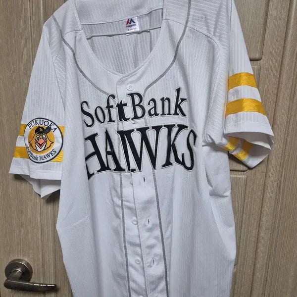 [BUNJANG] Fukuoka SoftBank Hawks Baseball Uniform XL / 후쿠오카 소프트뱅크 호크스 야구 유니폼 xl