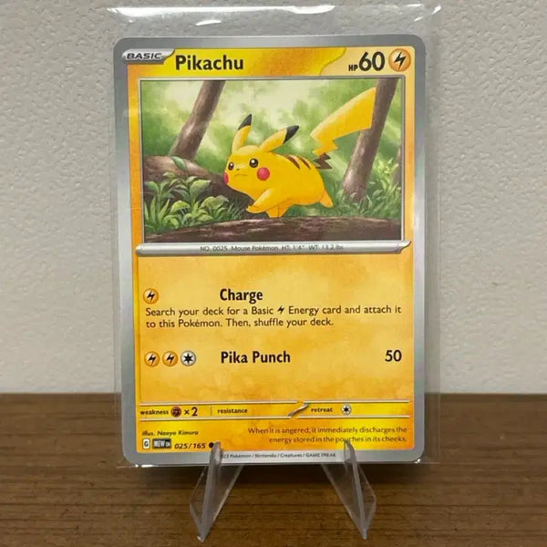 [BUNJANG] Pokemon TCG North America 151 Pikachu Card / 포켓몬카드 북미판 151 피카츄