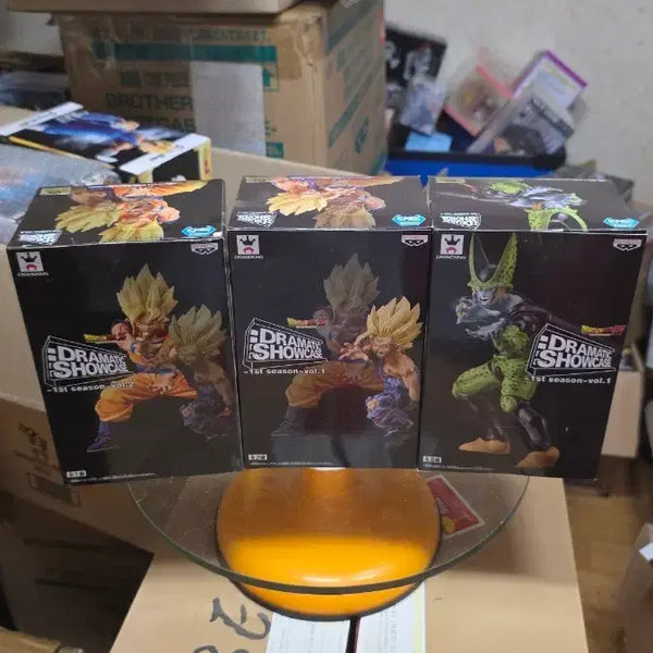 [BUNJANG] Dragon Ball Z Dramatic Showcase Vol. 1 Figure Set (3 Types, Sealed) / (번장최저가미개봉)드래곤볼Z 드라마틱 쇼케이스 1탄 피규어 3종