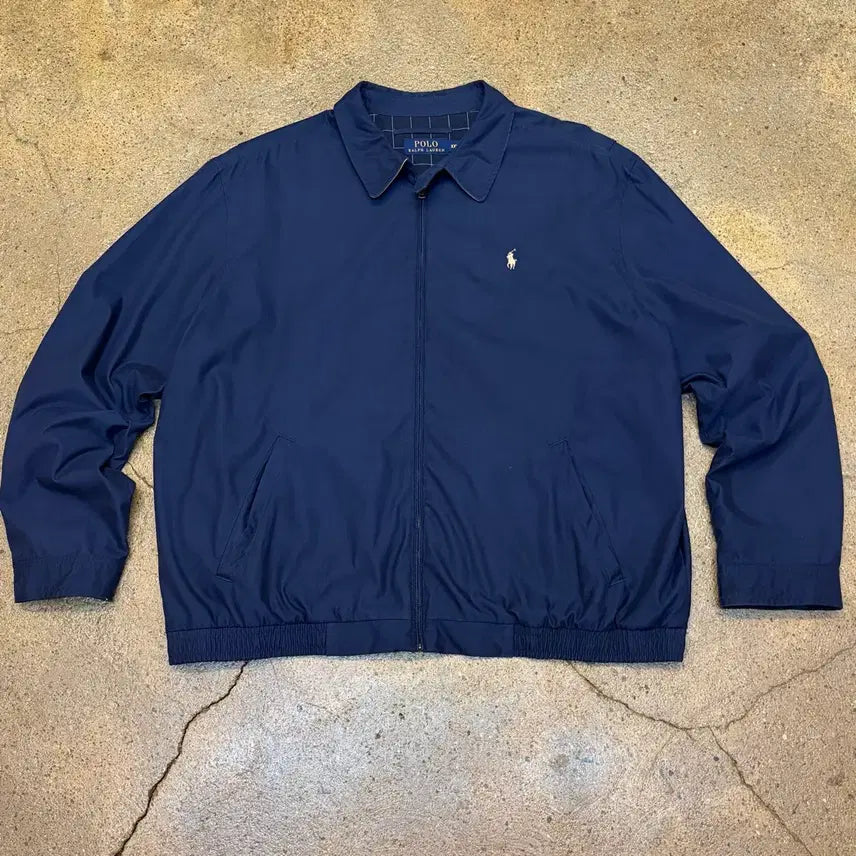 [BUNJANG] Polo Ralph Lauren Herringbone Swing Jacket / 새상품급 미국 빈티지 폴로랄프로렌 스윙자켓 스윙탑 헤링본자켓 바람막이