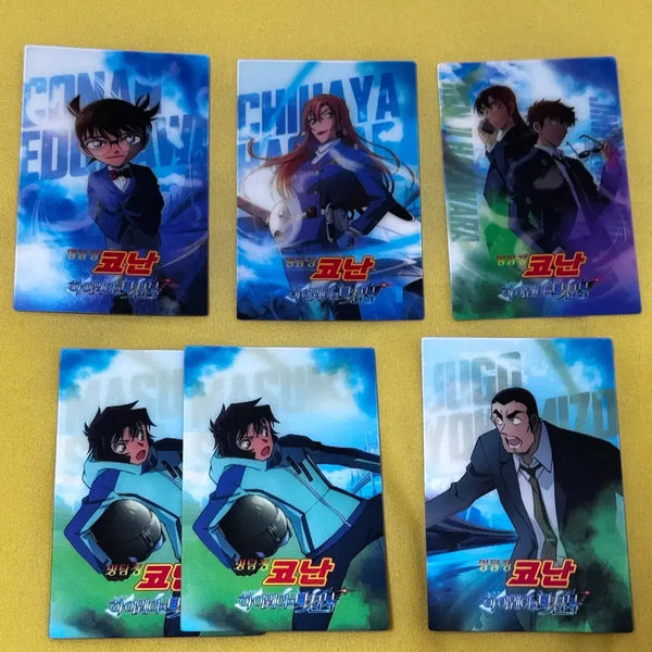[BUNJANG] Detective Conan: The Raven Chaser Lenticular Cards (5 Types) / [판매] 코난 극장판 하이웨이의 타천사 코난 렌티큘러 5종