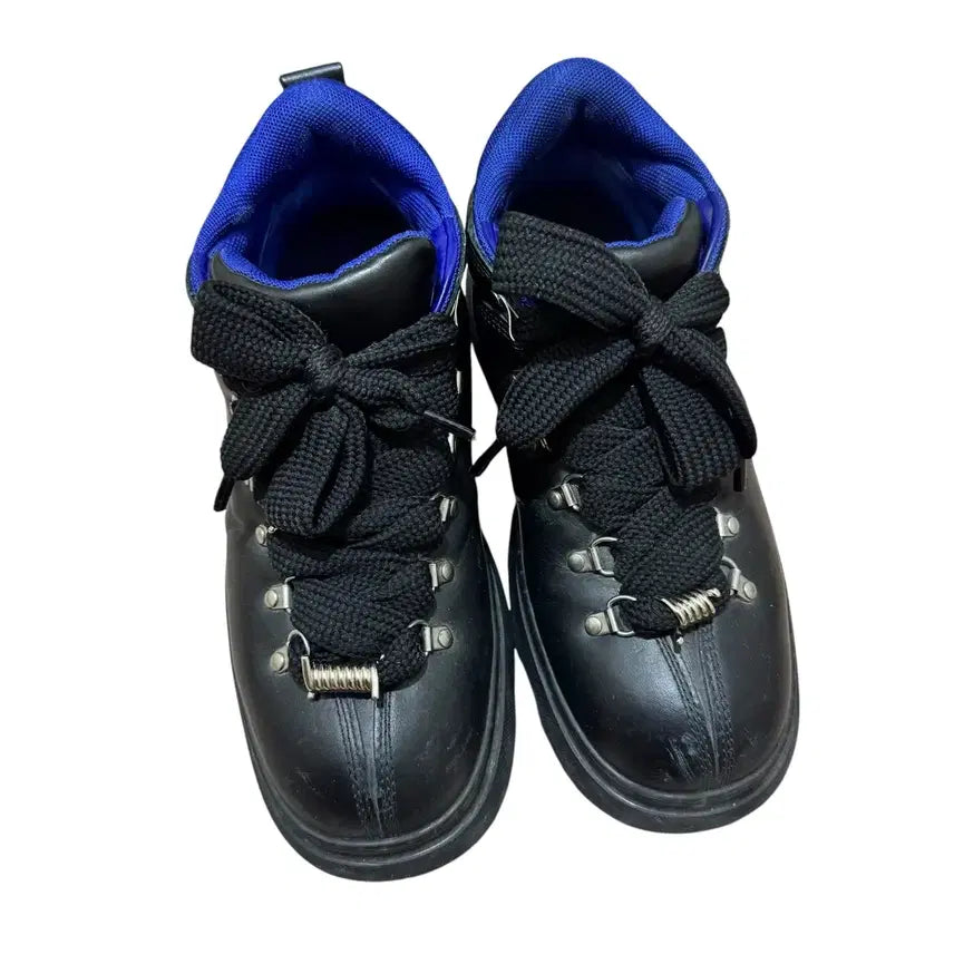 [BUNJANG] Burberry Leather Hiking Boots Black Size 43 / 버버리 레더 하이킹 부츠 43 사이즈 블랙