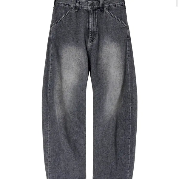[BUNJANG] Hatching Room Dragon Collaboration Curve Jeans (Size 4) / 해칭룸 드래곤 길들이기 콜라보 커브진 (4)