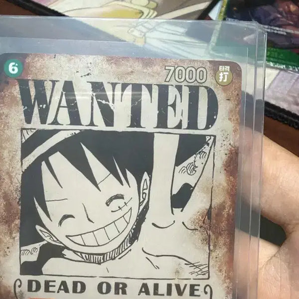 [BUNJANG] One Piece Card #13 Luffy Wanted Poster Card / 원피스 카드 13 루피 수배서 카드