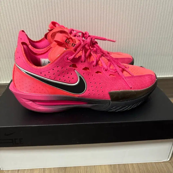 [BUNJANG] Nike Air Zoom G.T. Cut 3 EP Hyper Pink Metallic Silver / 지티컷 3 핑크 270 85000에 팝니다