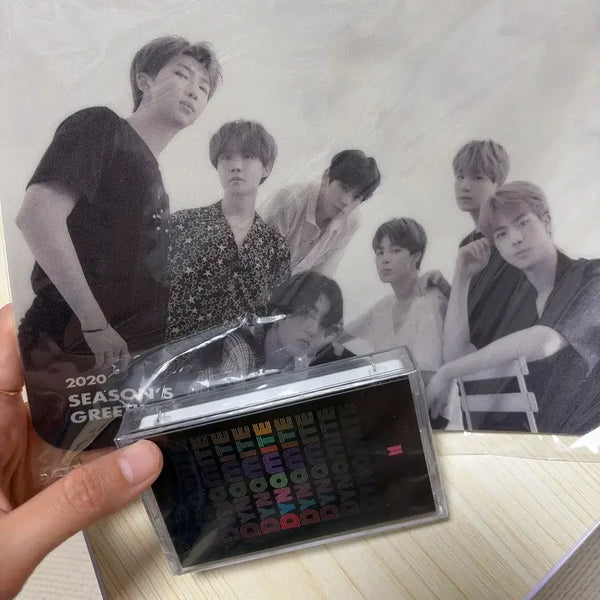 [BUNJANG] BTS Dynamite Tape & Mouse Pad Set / 방탄소년단 다이너마이트 테잎, 마우스 패드