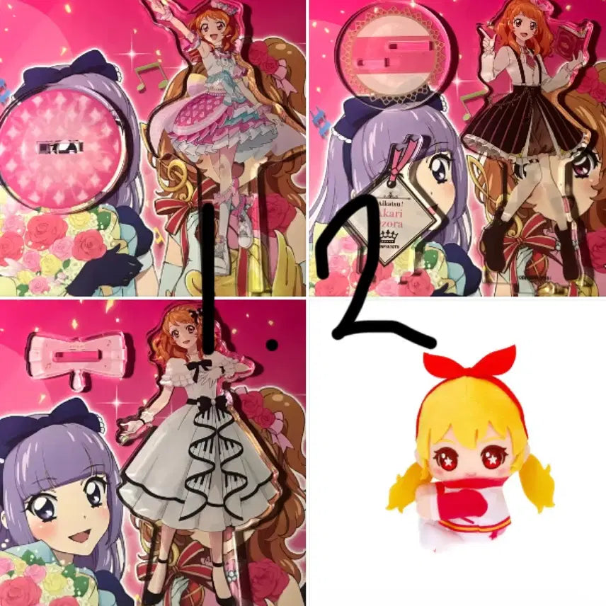 [BUNJANG] Aikatsu! Akari Hanafuji Acrylic Stand Starry Sky Paradise Pop-up / 아이카츠 아이엠스타 아카리 하늘 아크릴 오케카츠 츠타야 스타파라 카츠파라 팝업