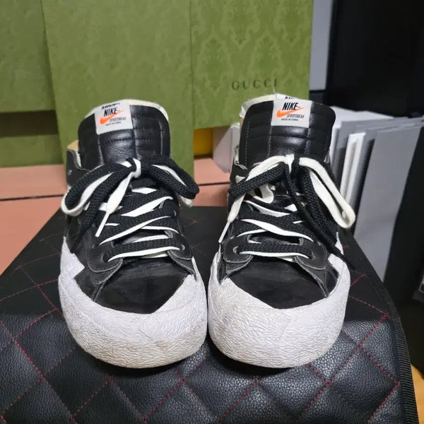 [BUNJANG] Nike x Sacai Blazer Low Black US 9 / 나이키 사카이 블레이저 로우 블랙 270
