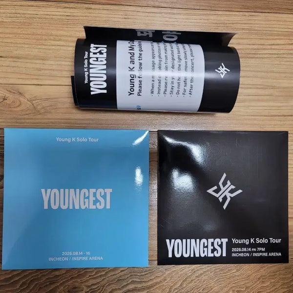 [BUNJANG] Young K Solo Concert First Day Ticket Gift + Made Zone Gift + Paper Slogan Bundle Set / 영케이 솔콘 첫콘 입장 기프트+마데존+슬로건