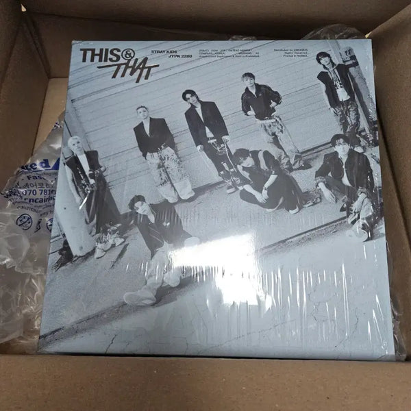 [BUNJANG] Stray Kids "This & That" LP Limited Edition Album / 스트레이키즈 디스앤댓 LP 엘피 버전 한정반 앨범 this&that