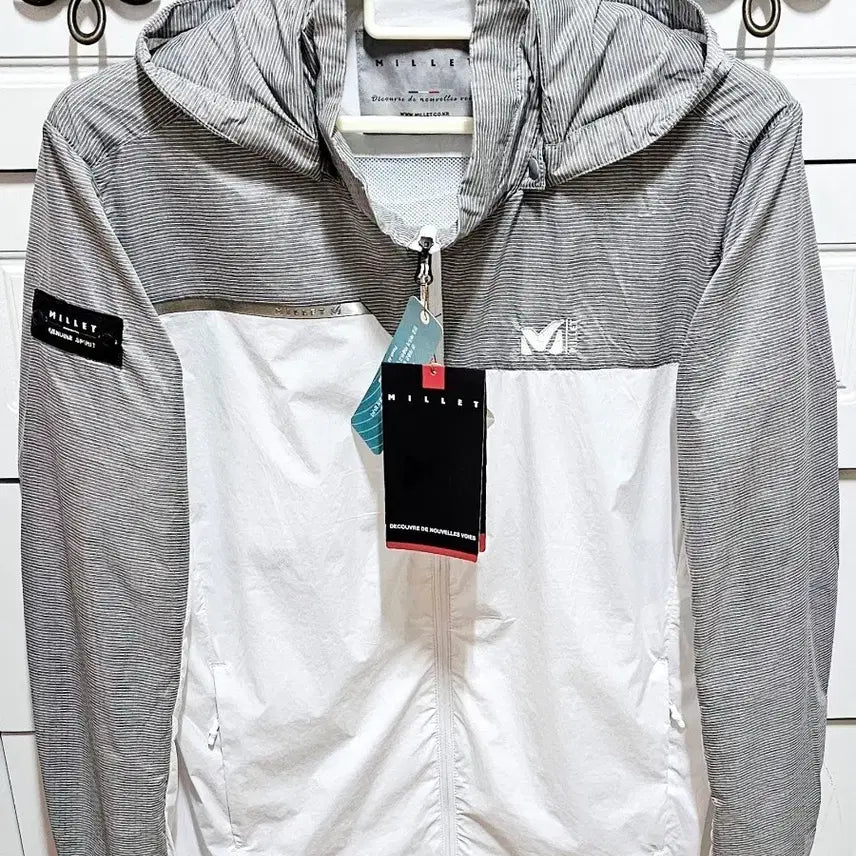 [BUNJANG] Millet Windbreaker Jacket XL (105) EX-VENT Detachable Hood / (새상품/XL)밀레 바람막이 윈드브레이커 자켓 105 코오롱 노스페이스 내셔널