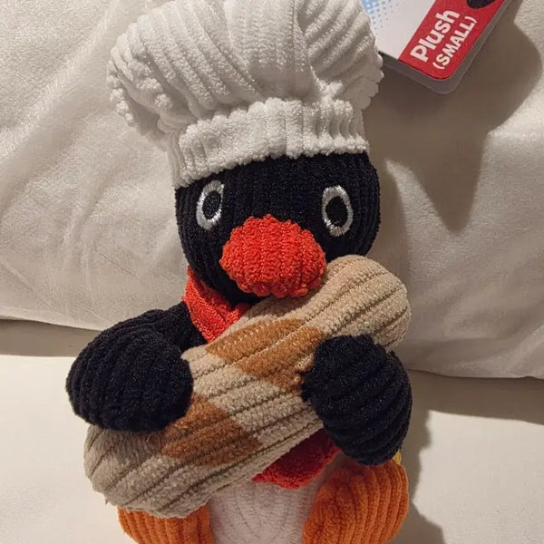 [BUNJANG] Pingu Bakery Baguette Doll Keyring Pinga / 새상품) 핑구 베이커리 바게트 인형 키링 핑가