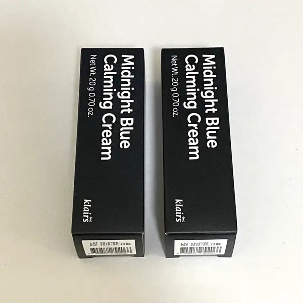 [BUNJANG] Klairs Midnight Blue Calming Cream 20g (2-Pack) / 클레어스 미드나잇 블루 카밍 크림 20g, 2개