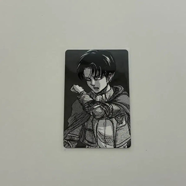 [BUNJANG] Attack on Titan Levi Dog Tag Photocard / 택포 / 진격의거인 리바이 군번줄 포토카드