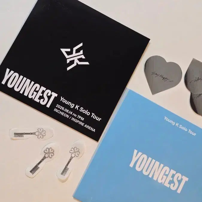 [BUNJANG] Young K Solo Concert 'YOUNGEST' Made Zone Admission Gift Confetti Bundle Set / 영케이 솔콘 마데존+첫콘 입장기프트+컨페티