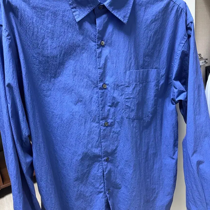 [BUNJANG] Everyworn Summer CN Shirt Blue Size 2 / 에브리원 썸머 CN 셔츠 블루 2사이즈 everyworn