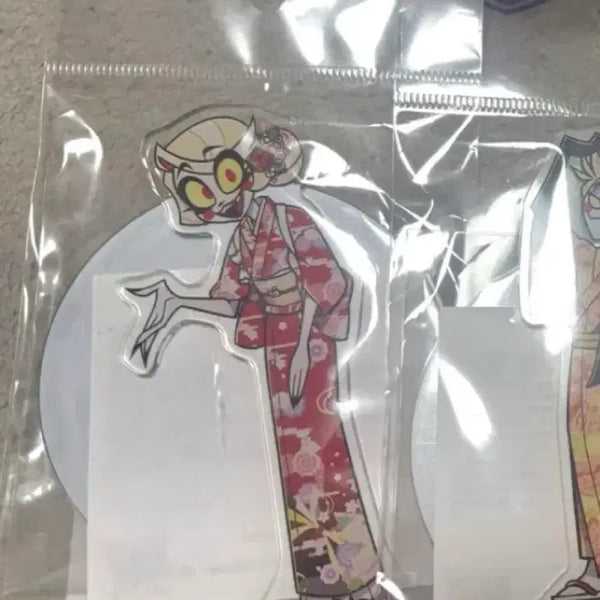[BUNJANG] Hazbin Hotel Charlie Kimono Acrylic Charm (Sealed) / 해즈빈호텔 기모노 아크릴 찰리 미개봉