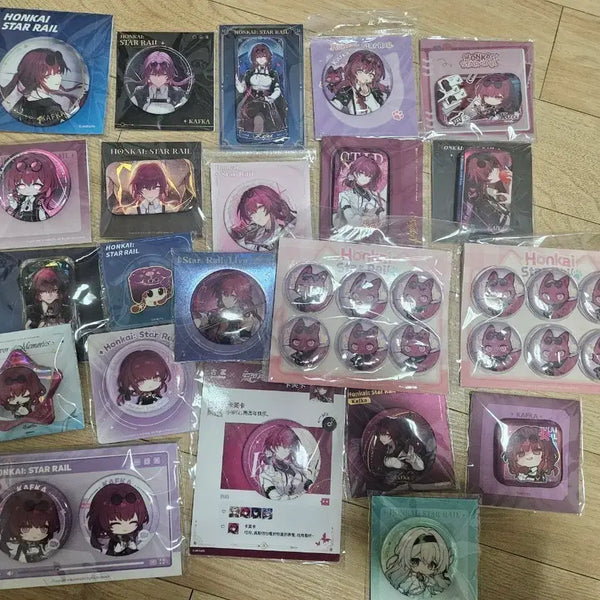 [BUNJANG] Honkai: Star Rail Kafka Can Badge Set / 스타레일 카프카 캔뱃지