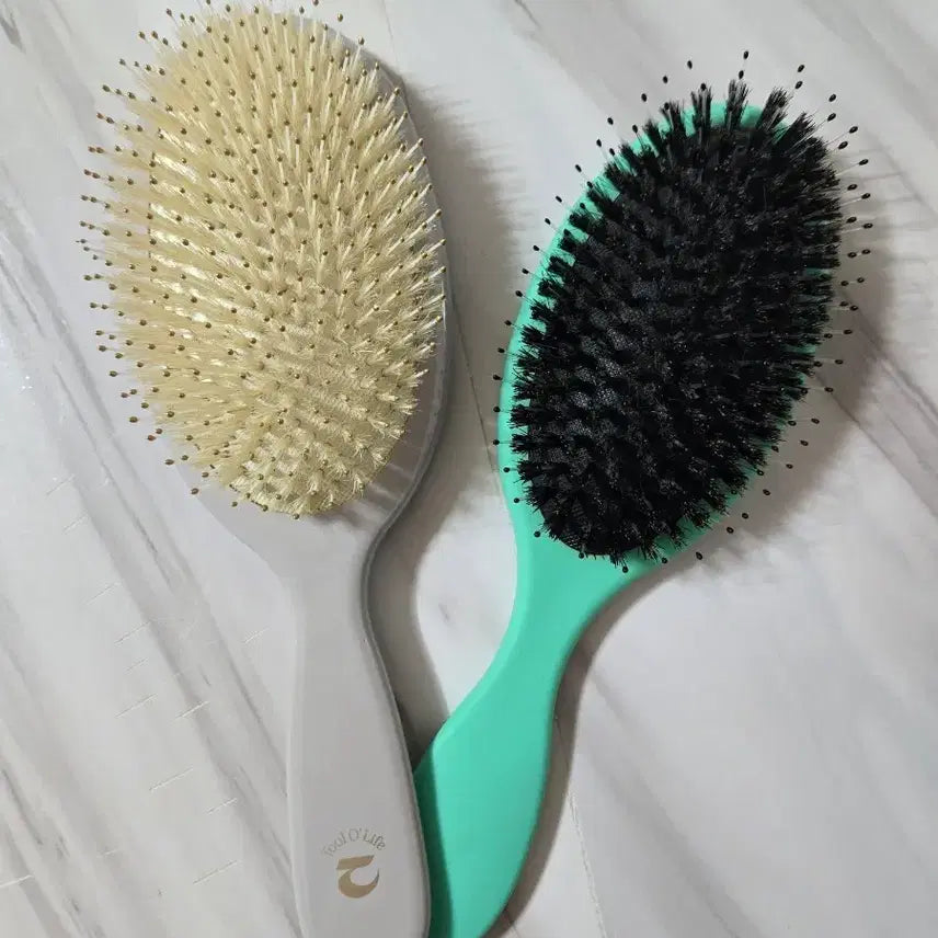 [BUNJANG] Donmo Detangling Brush Set (2 Pieces) / 새상품) 돈모 빗 브러쉬 2P