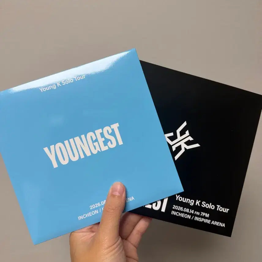 [BUNJANG] Young K Solo Concert First Day Admission Gift + Made Zone / 영케이 솔콘 첫콘 입장 기프트+마데존