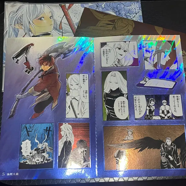 [BUNJANG] Frieren: Beyond Journey's End Original Art Sticker Set (Stark, Frieren) / 장송의 프리렌 원화 스티커 쿠지 씰 스티커 슈타르크 페른