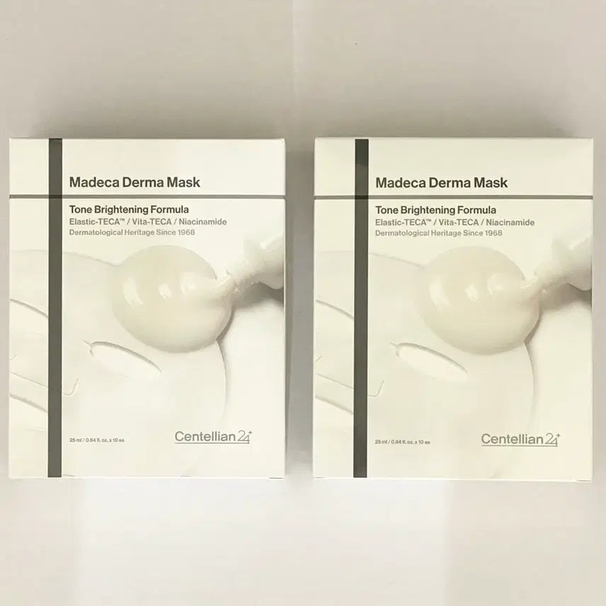 [BUNJANG] Centellian24 Madeca Derma Mask Tone Brightening Formula (2 Boxes, 20 Sheets) / 센텔리안24 마데카 더마 마스크 톤 브라이트닝 포뮬러 2박스 (20매)