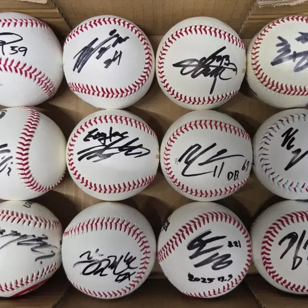 [BUNJANG] Autographed Baseballs - Various Players / 싸인볼 정리합니다