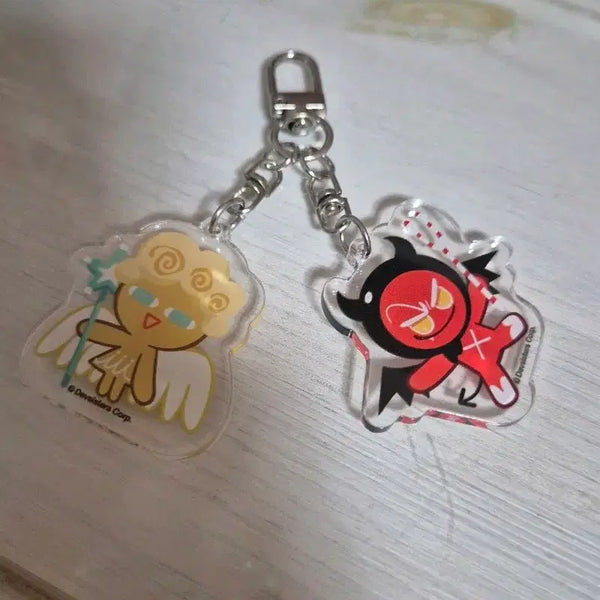 [BUNJANG] Cookie Run Kingdom Double Acrylic Keyring / 마지막 가격 내림))쿠키런 킹덤 더블 아크릴 키링