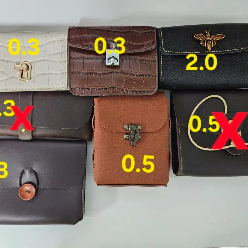 [BUNJANG] Vintage Leather Pouch & Storage Box / 다꾸 파우치 가죽파우치 빈티지보관함