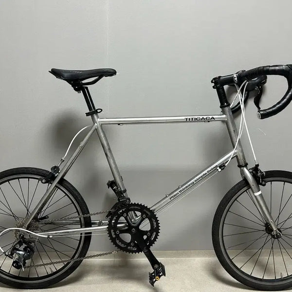 [BUNJANG] Titicaca Silver Mini Velo Folding Bicycle / 비접이식 티티카카 실버 미니벨로 팝니다