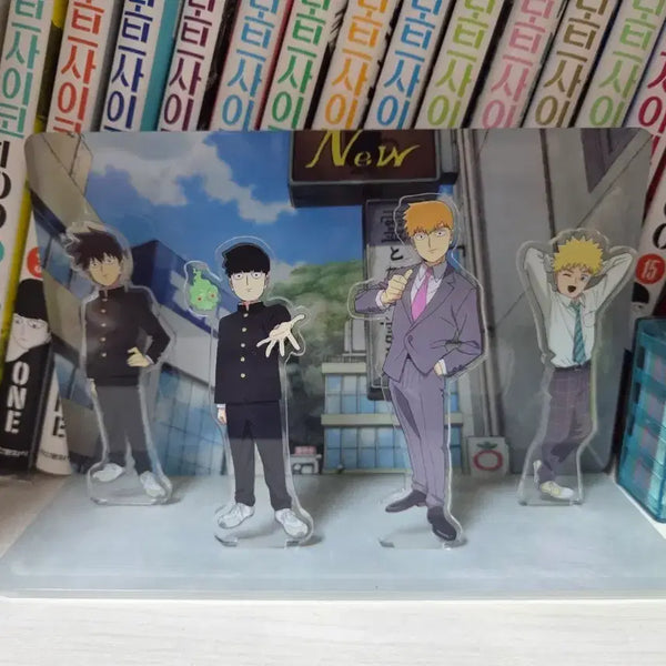 [BUNJANG] Mob Psycho 100 Acrylic Diorama / 모브사이코 아크릴 디오라마