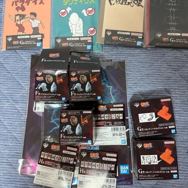 [BUNJANG] Ichiban Kuji Naruto Prize Set Figure and Stationery Bundle / 제일복권 나루토 하위상 일괄판매