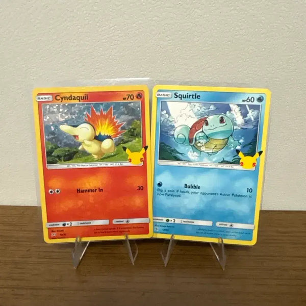 [BUNJANG] Pokemon McDonald's 25th Anniversary North America Turtwig, Prinplup / 포켓몬카드 맥도날드25주년 북미 꼬북이 브케인