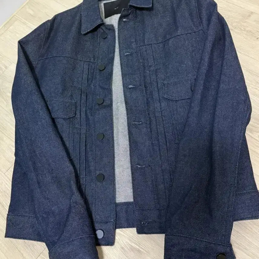 [BUNJANG] Denim Jacket Navy / 데님 자켓 네이비
