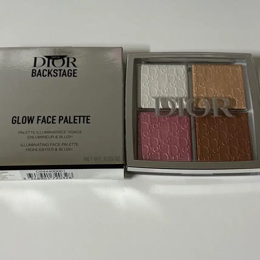 [BUNJANG] Dior Backstage Glow Face Palette Highlighter 001 Universal / (구형) 디올 백스테이지 글로우 페이스 팔레트 하이라이터 001 유니버셜