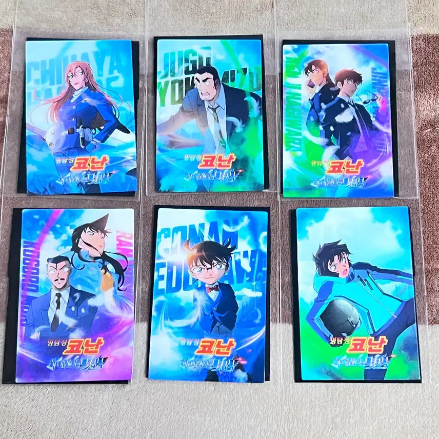 [BUNJANG] Detective Conan: The Darkest Nightmare Lenticular Card (Character Specific) / 명탐정 코난 하이웨이의 타천사 영화 관람 특전 (렌티큘러 카드)