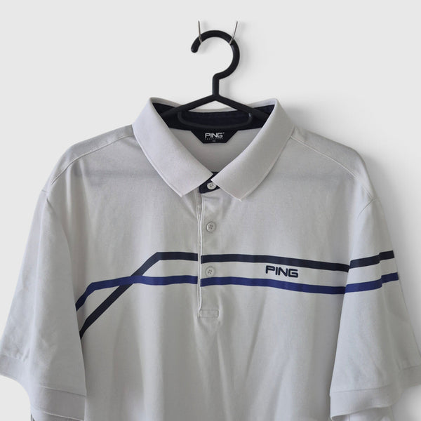 [BUNJANG] PING Golf Short Sleeve Polo T-Shirt Size 105 / [105]핑PING 골프 반팔카라티