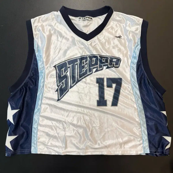 [BUNJANG] STEPPA Basketball Sleeveless White / STEPPA BASKETBALL SLEEVELESS_WHITE