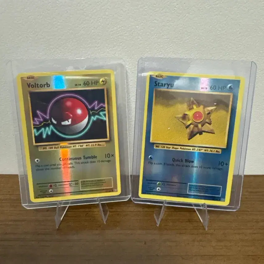 [BUNJANG] Pokemon Card XY Revolution Voltorb, Electrode Holo / 포켓몬카드 XY 레볼루션 찌리리공, 아쿠스타 홀로