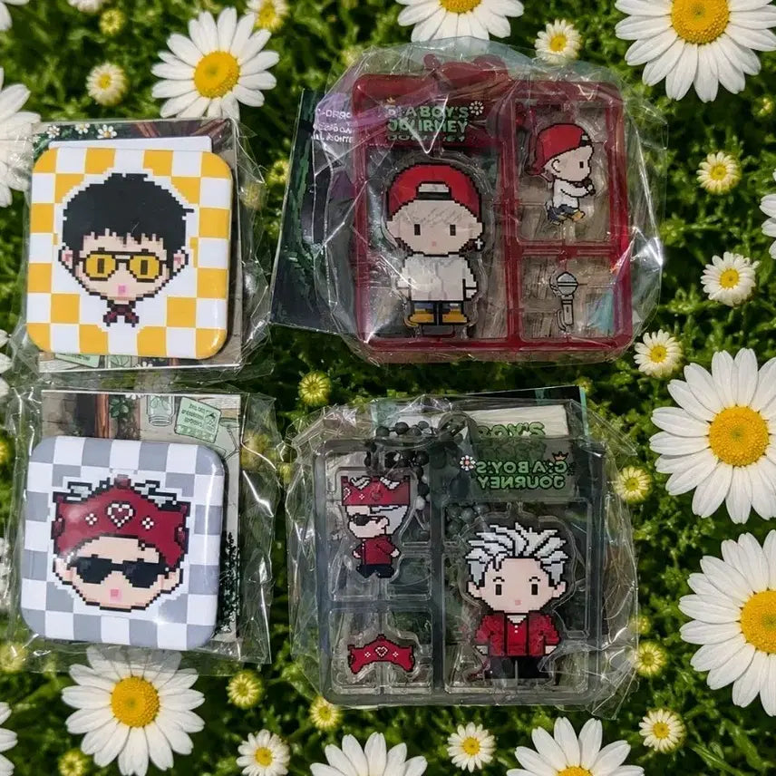 [BUNJANG] G-Dragon Pixel Art Goods Set / gd popup 픽셀아트 굿즈 세트