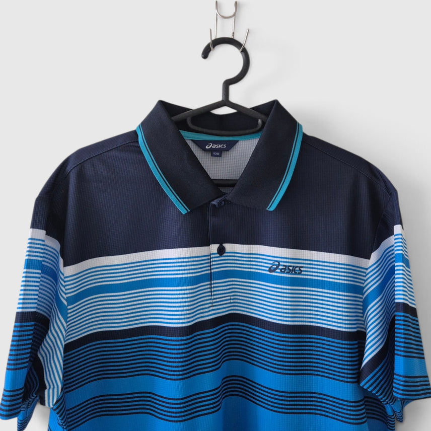 [BUNJANG] Asics Training Short Sleeve Polo T-Shirt / [100]아식스 트레이닝 반팔카라티
