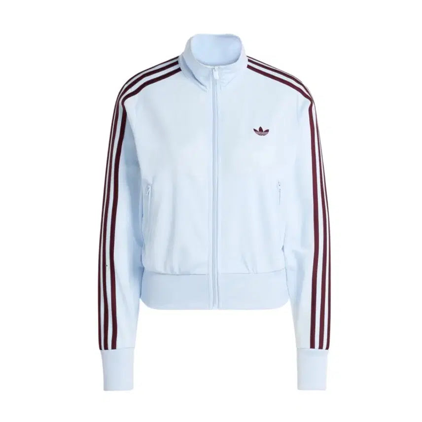 [BUNJANG] Adidas Originals Firebird Classic Track Top - Crystal Sky/Maroon / (W) 아디다스 오리지널스 파이어버드 클래식 트랙 탑 크리스탈 스카이 마룬 져지 집업
