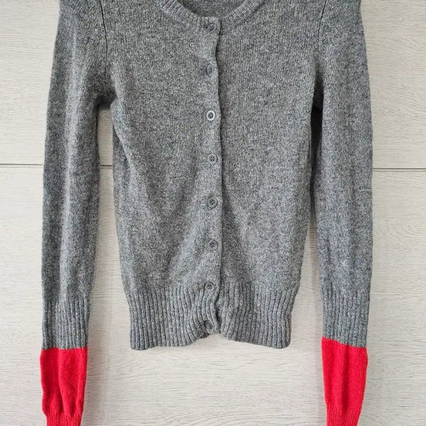 [BUNJANG] Marc Jacobs Colorblock Cardigan / 마크 제이콥스 그레이 배색 가디건