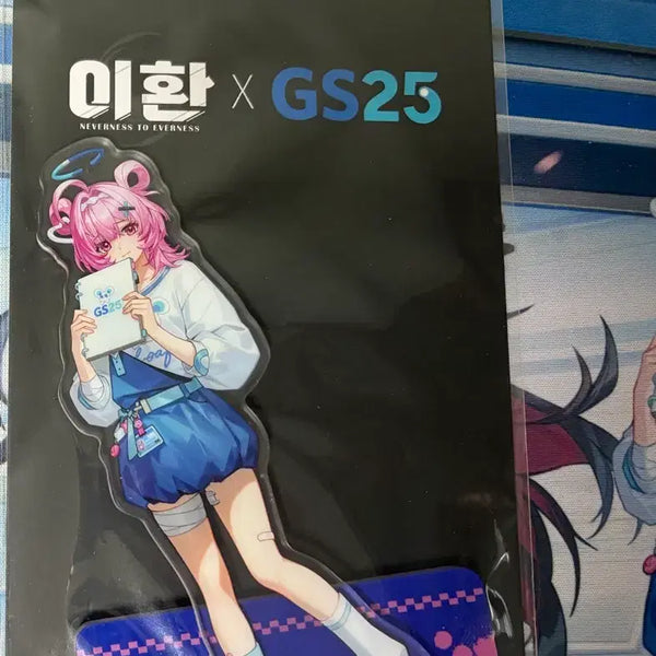 [BUNJANG] Lee Hwan GS25 Collaboration Cheese Acrylic Stand / 이환 GS25 콜라보 치즈 아크릴 스탠드