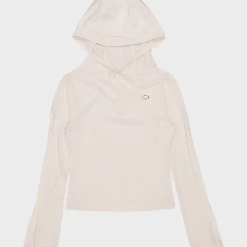 [BUNJANG] Mischief Rhombus Hoodie White / 미스치프 롬버스 후드티 화이트