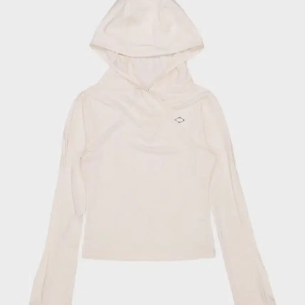 [BUNJANG] Mischief Rhombus Hoodie White / 미스치프 롬버스 후드티 화이트